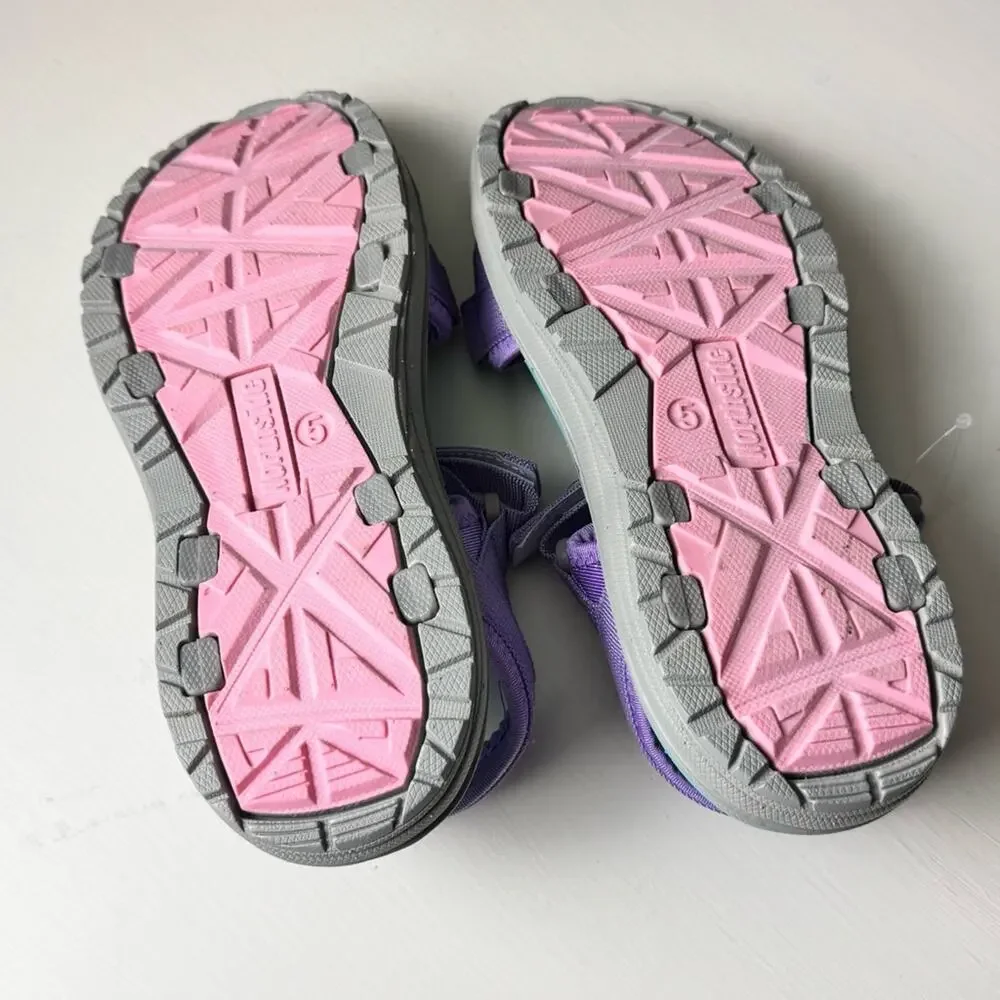Northside Girls Durable Outdoors Adjustable Secure Strap Sandals Sz 5 NWOT